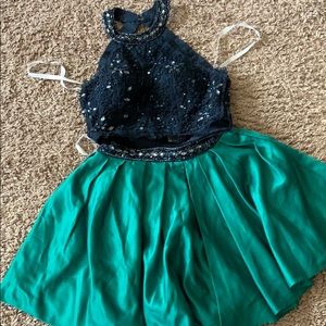 this is a rachel allan homecoming / prom dress